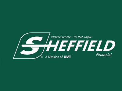 Graphic featuring the logo for Sheffield Financial