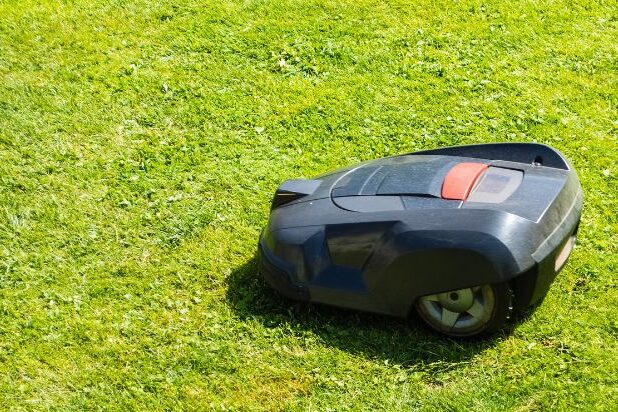 The best robot lawn mower in a yard