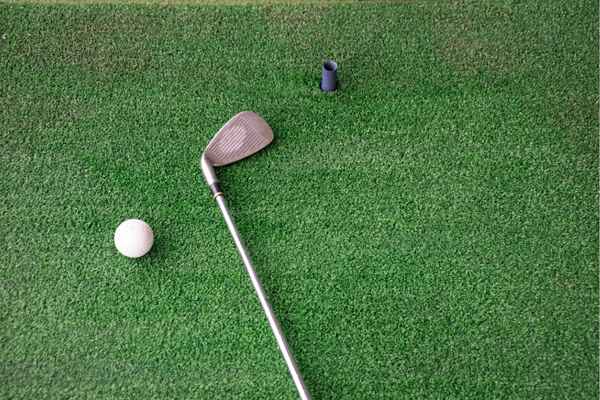 Robotic golf ball picker offering easy and convenient solutions.
